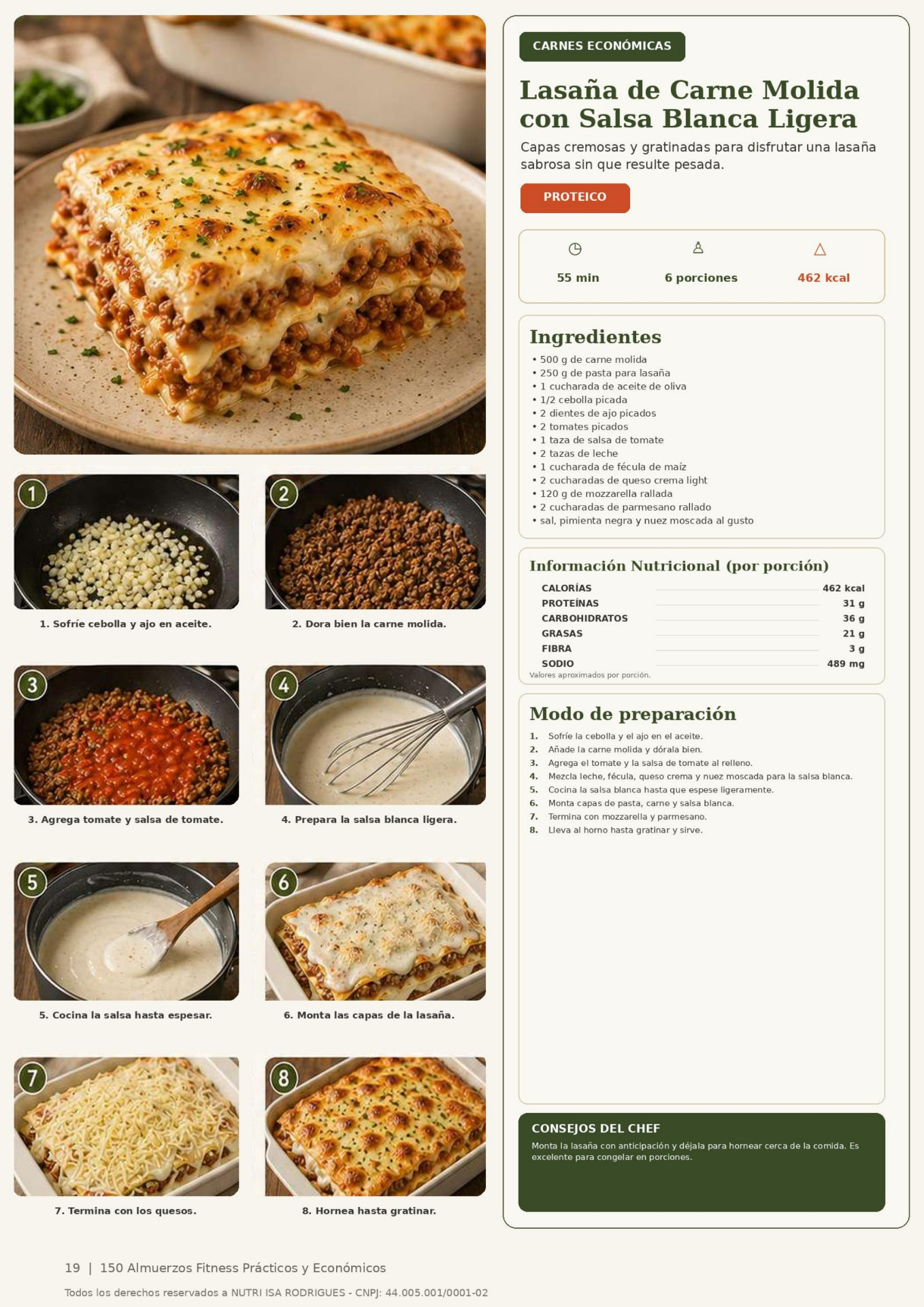 Página de receta de la guía 150 Almuerzos Fitness (3)