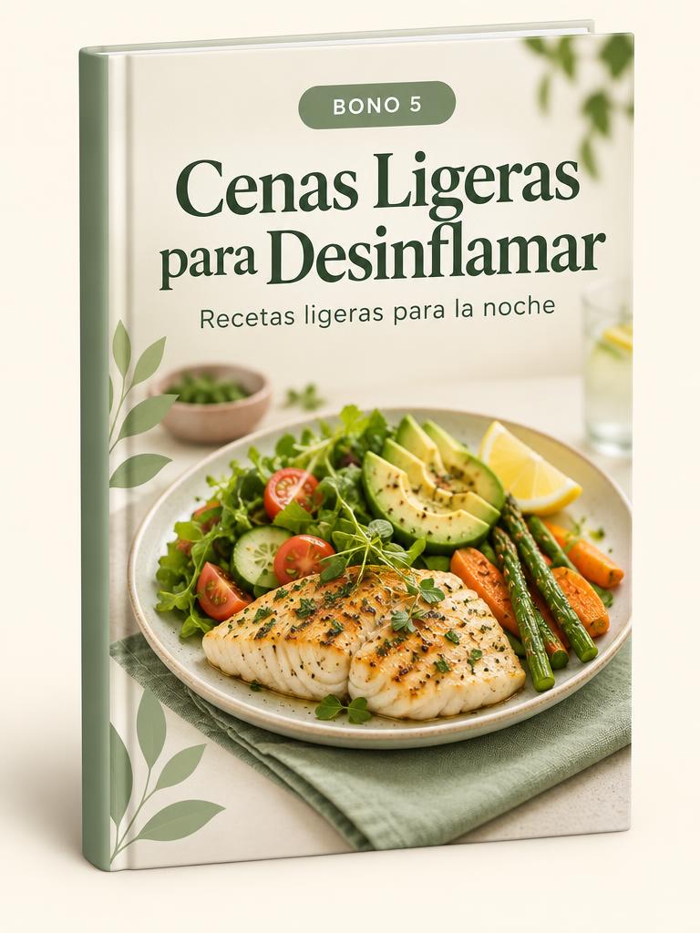 Guía de Cenas Ligeras para Desinflamar Mientras Duermes